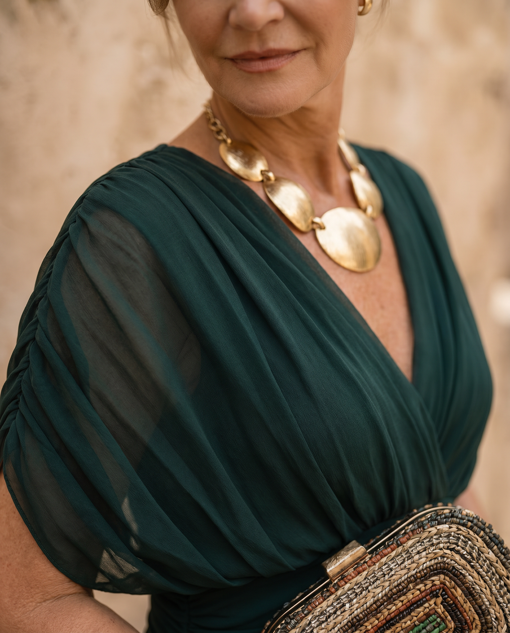 Vestido Elegante de Fiesta con Escote Corazón