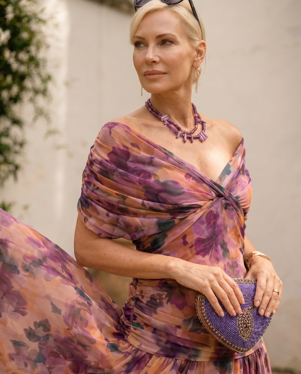 Vestido Elegante de Fiesta con Escote Corazón