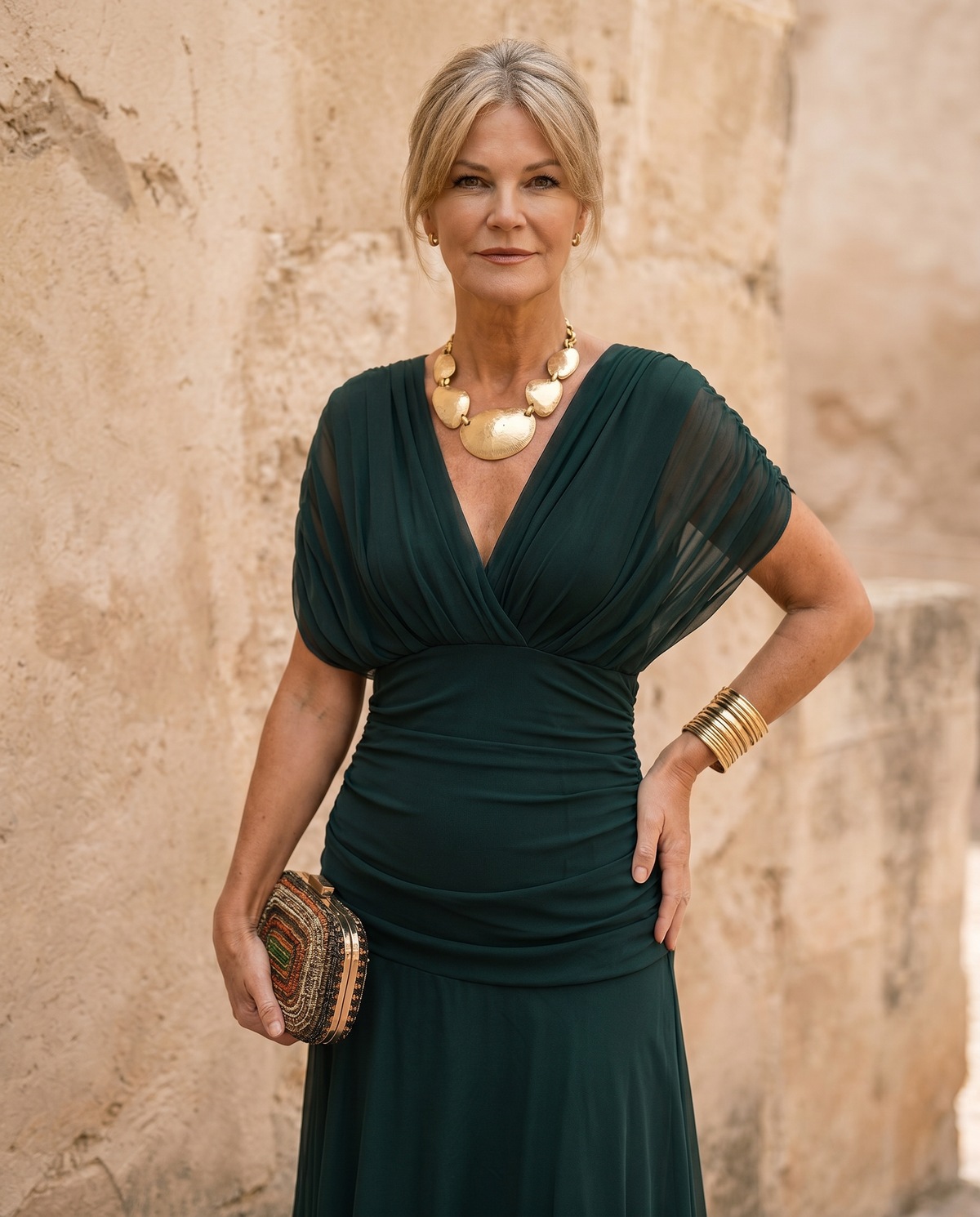 Vestido Elegante de Fiesta con Escote Corazón